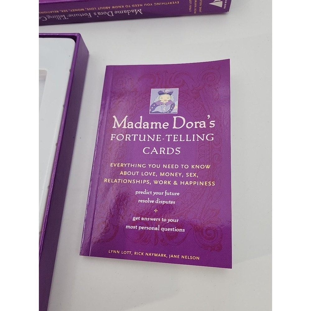 Complete Box Set (Cards and Book) Madame Dora's‎ Fortune Telling Cards & Guide - Picture 4 of 9